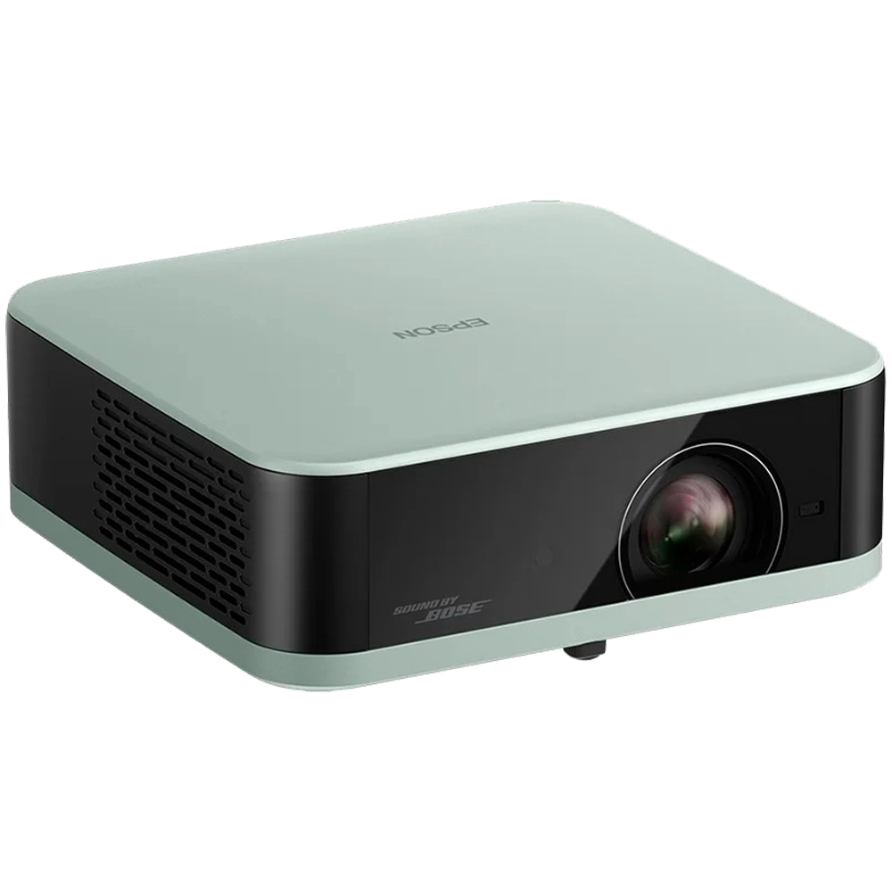 Projetor Smart Epson Portátil, Lifestudio Pop EF-61, 700 IDMS/ISO Lumens, LED, 3LCD, Full HD, HDMI, USB, Smart, Google TV, áudio BOSE 2x5W, Wi-Fi, Bluetooth, até 150 Polegadas, Verde Fumê - V11HB72321