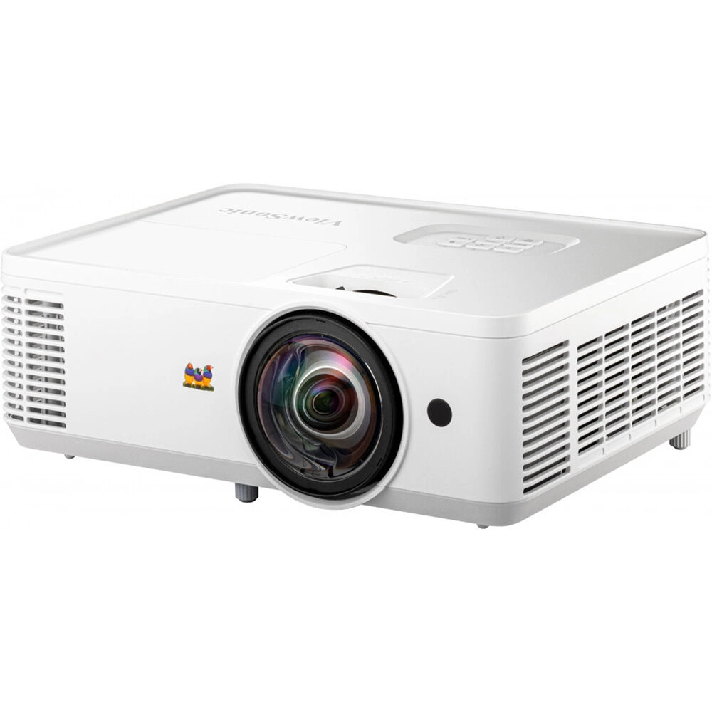 Projetor ViewSonic 4000 ANSI Lumens, DLP, Lâmpada, WXGA 1280 x 800, 2x HDMI, Curta distância - PS502W Projetor ViewSonic 4000 ANSI Lumens, DLP, Lâmpada, WXGA 1280 x 800, 2x HDMI, Curta distância - PS502W