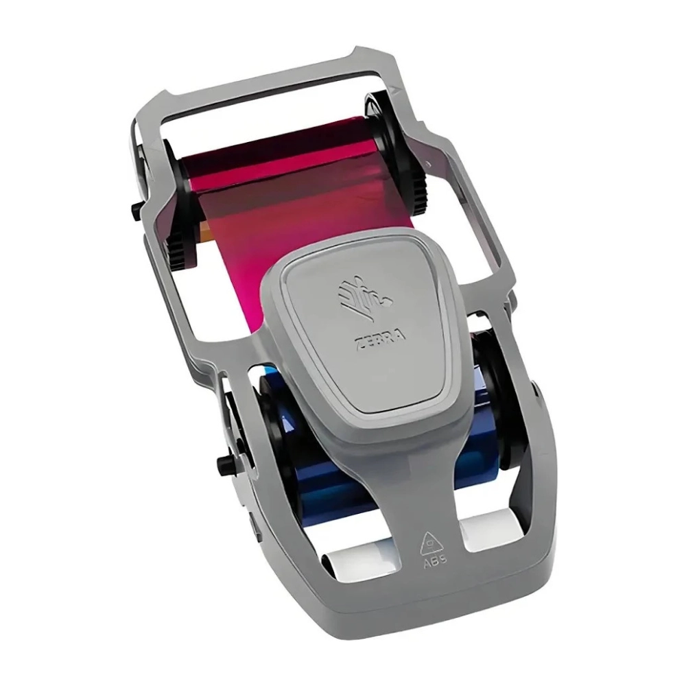 Ribbon Zebra p/Impressora ZC100/300, 300 Imagens Colorido YMCKO - 800300-252BR