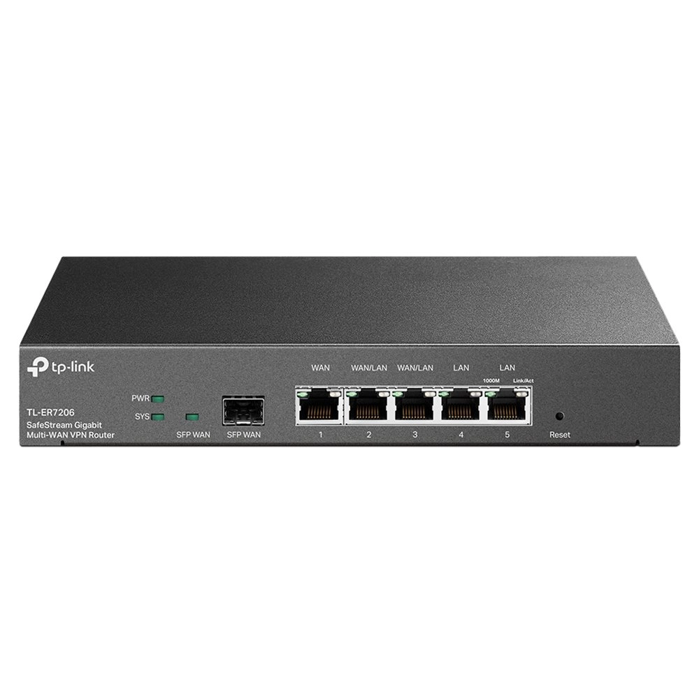 Roteador Tp-link VPN Safestream Multi WAN Gigabit ER7206