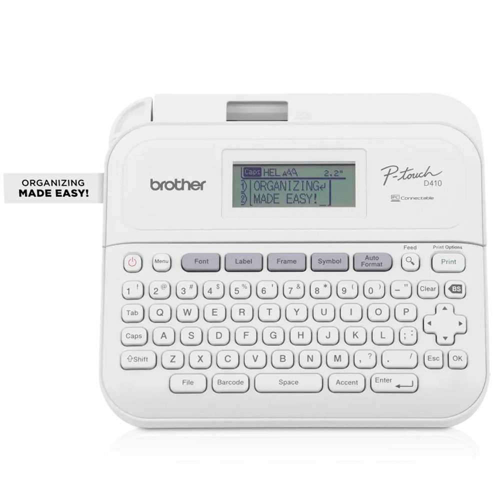 Rotulador Brother Eletrônico - PTD410 Rotulador Brother Eletrônico - PTD410