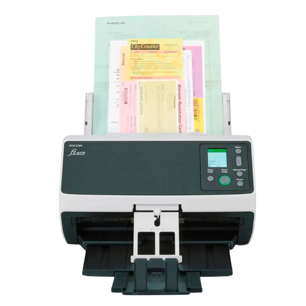 Scanner Ricoh Fi-8170 Duplex A4 70ppm Rede CG01000-308301