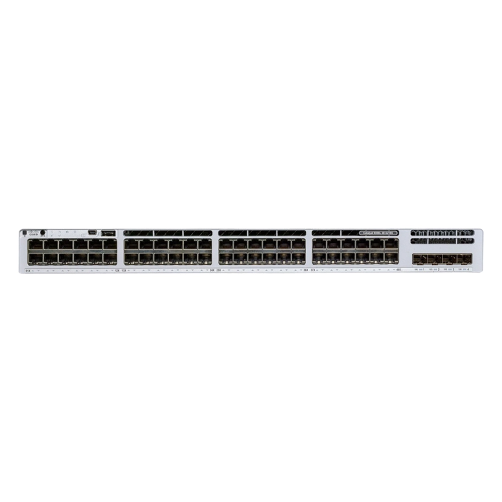 Switch Cisco C9300L 48 Portas GbE PoE+ 505W 4x SFP+ 10G C9300L-48P-4G-E (Sob encomenda)