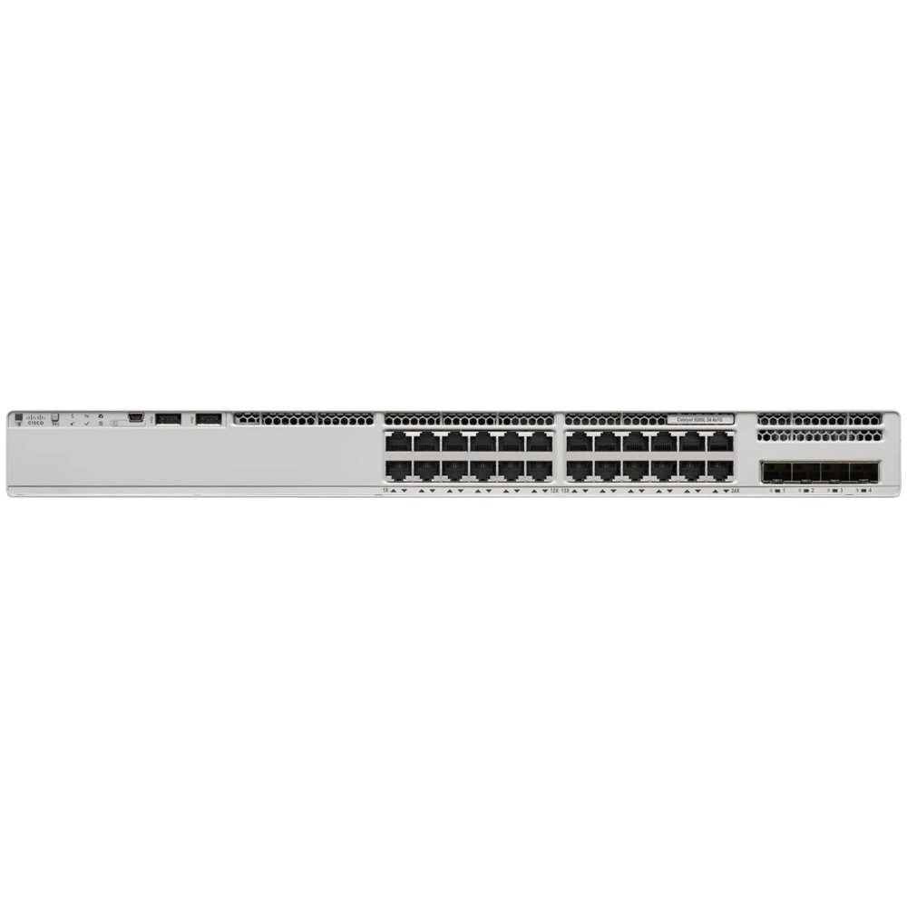 Switch Cisco Catalyst 9200L 24 Portas, POE+, 4X 10G - C9200L-24P-4X-E (Sob encomenda)