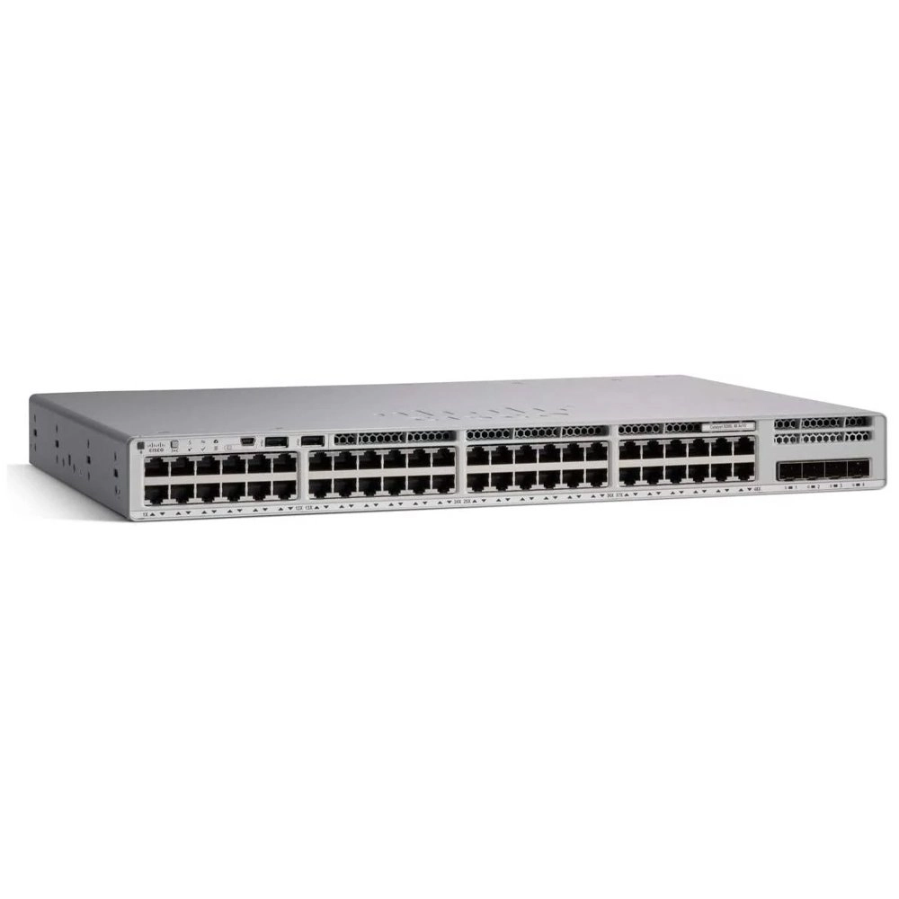 Switch Cisco Catalyst 9200L 48 Portas Gigabit 48x Poe 740W 4x SFP Gerenciável C9200L-48P-4G-E