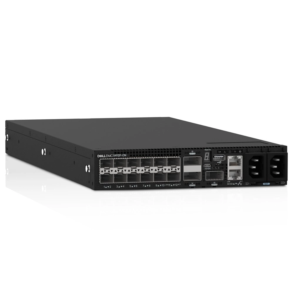 Switch Dell 12 Portas 10GbE SFP+ S4112F 210-AOYR-4W5Q