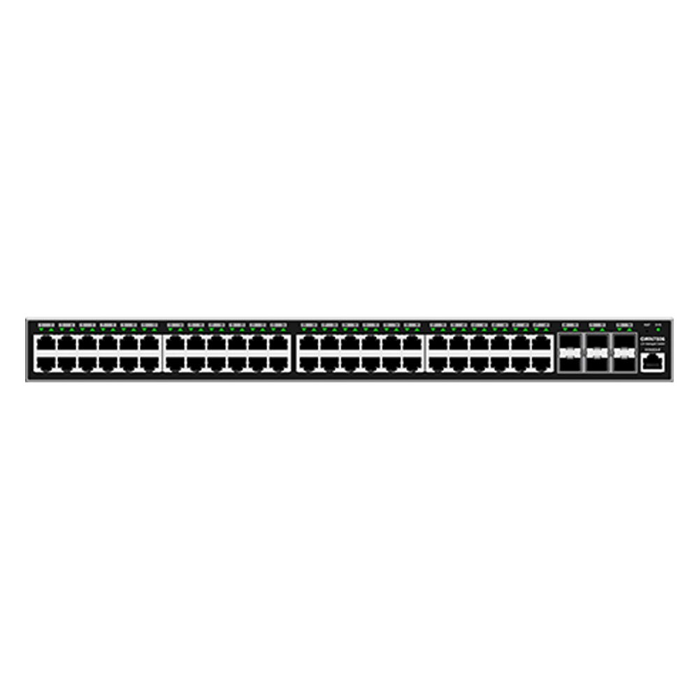 Switch Grandstream L2+ Gerenciável  48 Portas Gigabit 6x SFP+ POE 400W GWN7806P