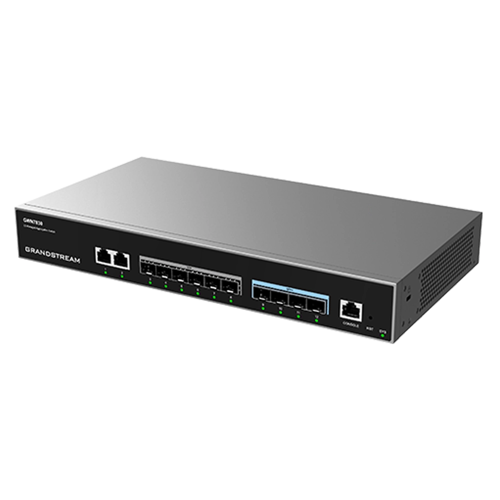 Switch Grandstream L3 Gerenciável 12 Portas 4x SFP+ GWN7830 Switch Grandstream L3 Gerenciável 12 Portas 4x SFP+ GWN7830