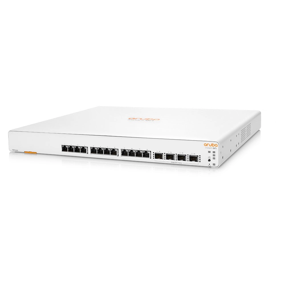 Switch HPE Aruba 1960 12XGT 4SFP+ - JL805A