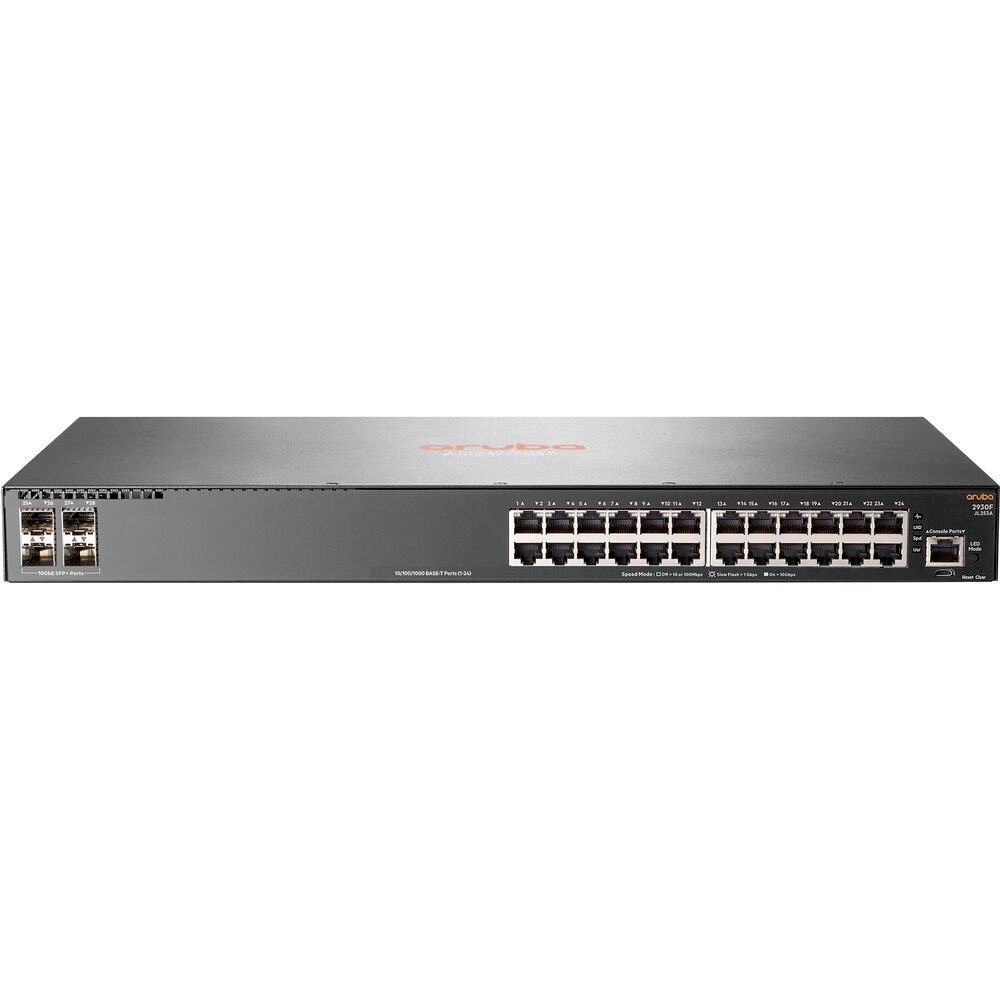 Switch HPE Aruba 2930F 24G 4SFP+ - JL253A