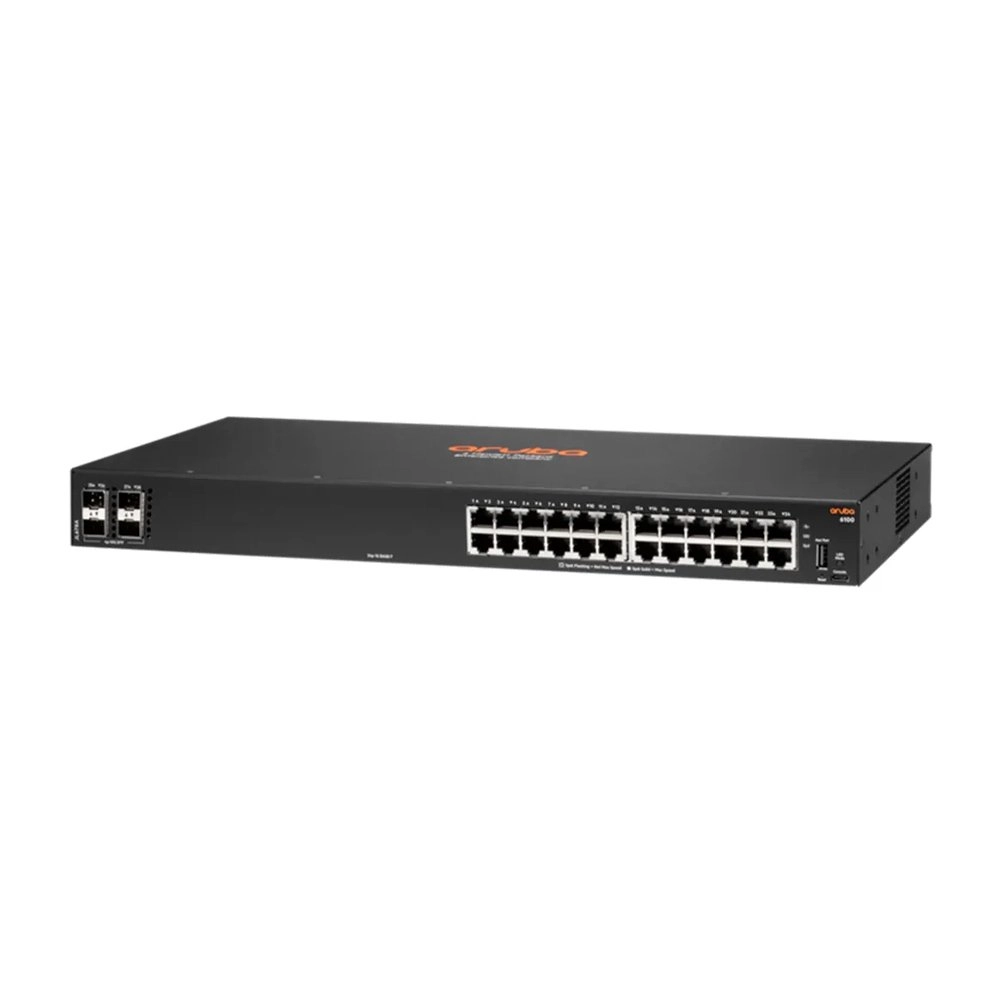 Switch HPE Aruba 6100 24G 4SFP+ - JL678A