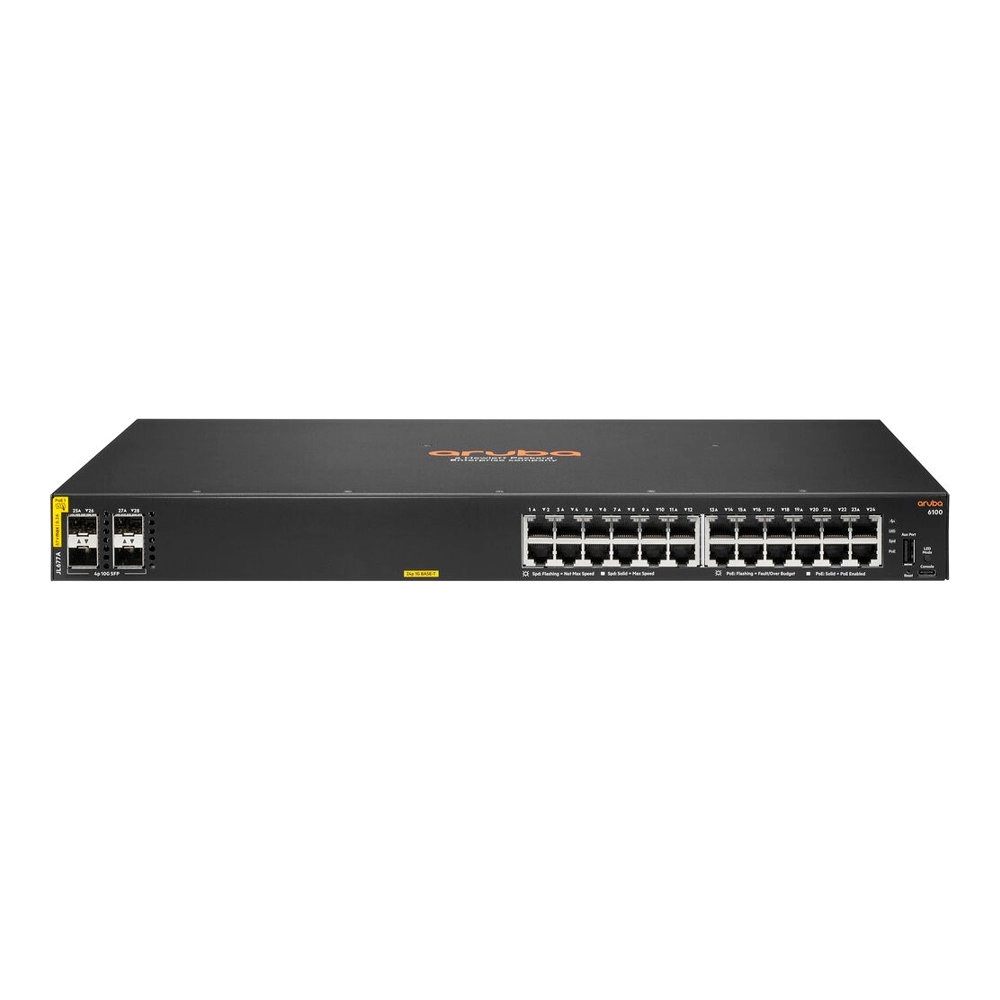 Switch HPE Aruba 6100 24G CL4 4SFP+ JL677A