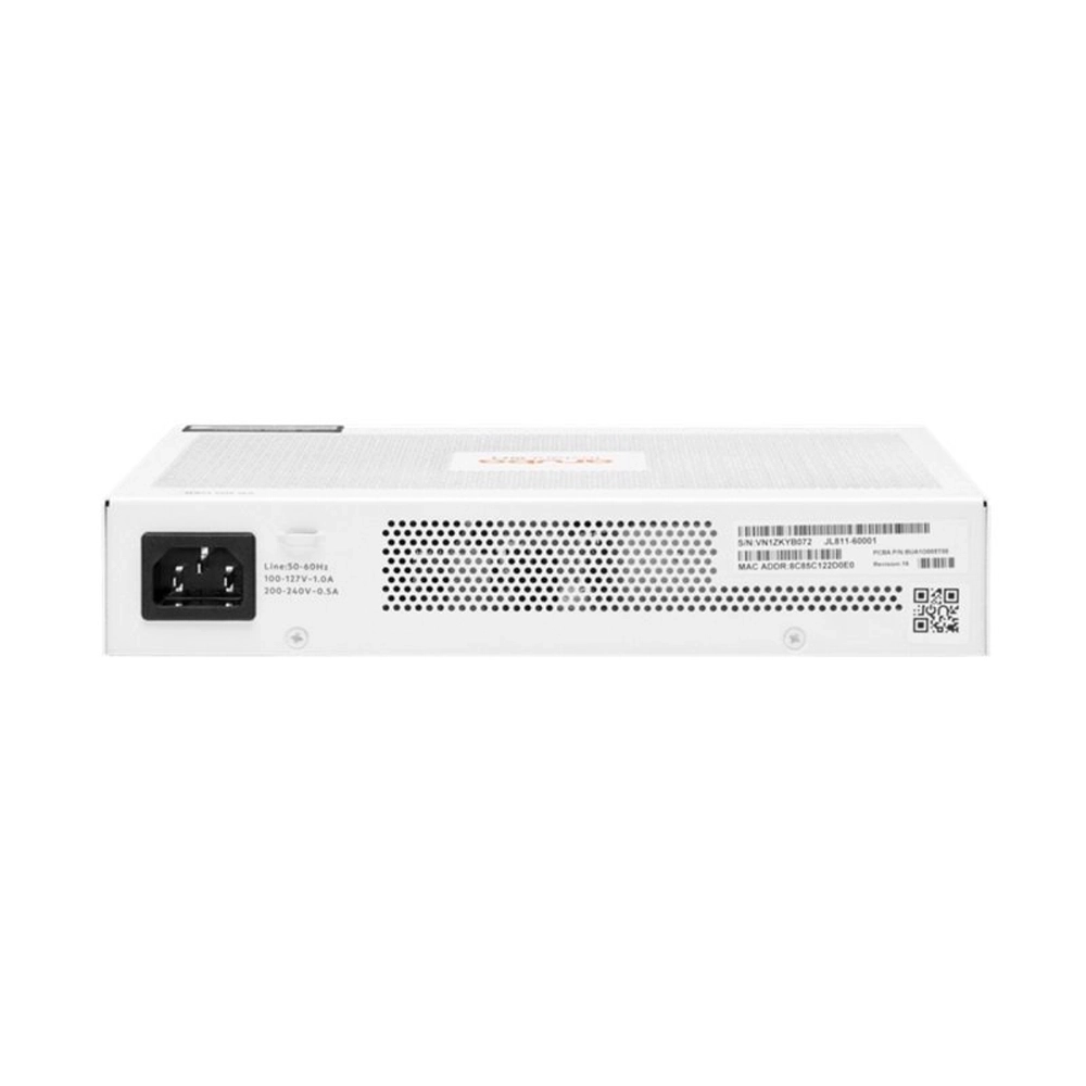 Switch HPE Aruba, IOn 1830, 8G, PoE, Sw, 65W - JL811A
