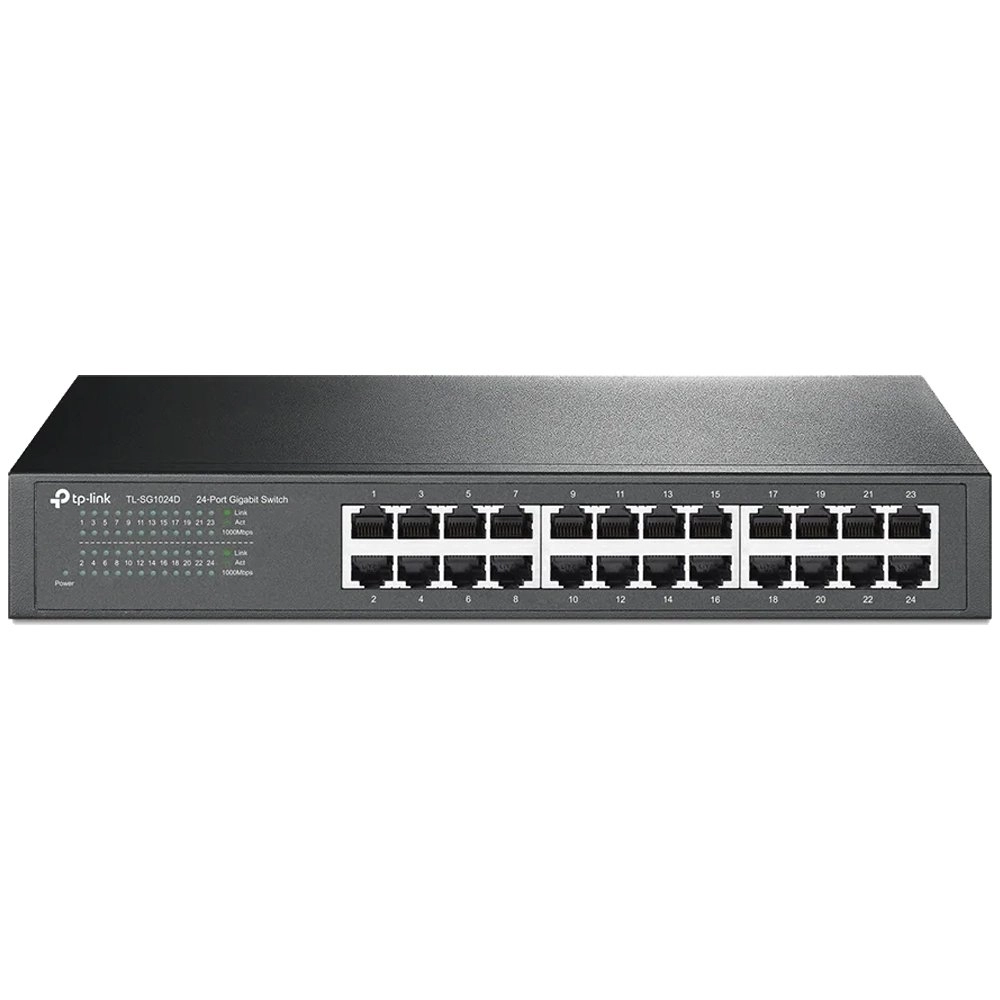 Switch TP-LINK 24 Portas Gigabit - TL-SG1024D