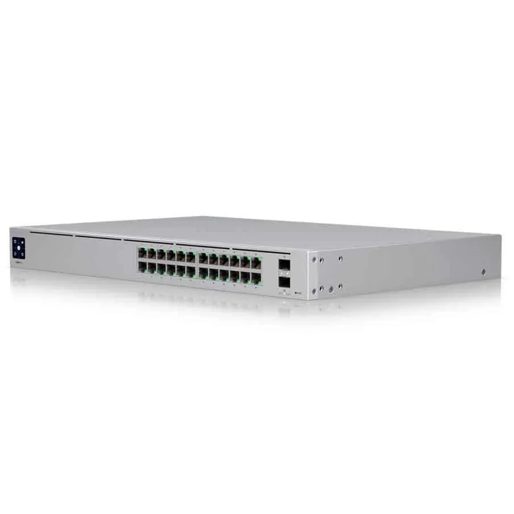 Switch Ubiquiti Gerenciável L3 24 Portas, Gigabit + 02 SFP+ DE 10GB - USW-PRO-24-POE