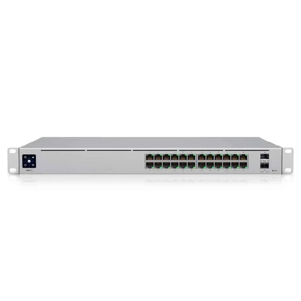Switch Ubiquiti Gerenciável L3 24 Portas, Gigabit + 02 SFP+ DE 10GB - USW-PRO-24-POE
