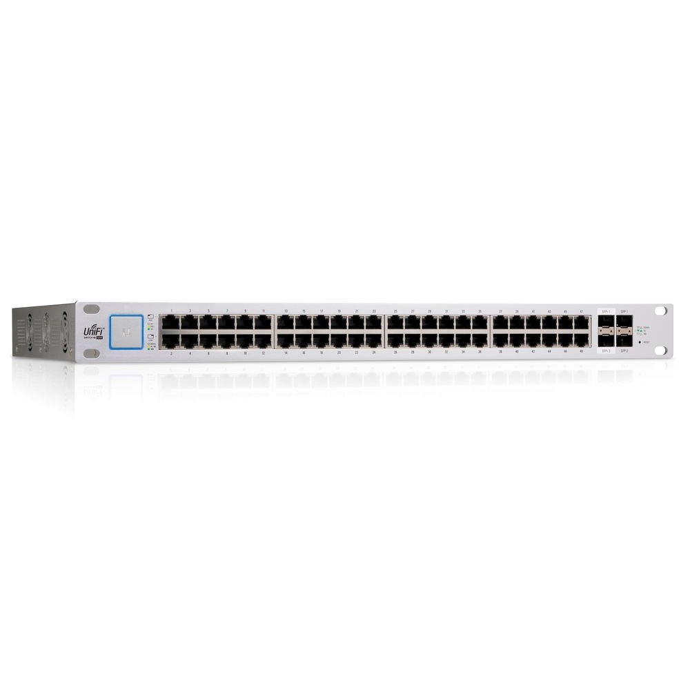 Switch Ubiquiti UniFi 48 Portas PoE + 2SFP + 2SFP+ US-48-500W