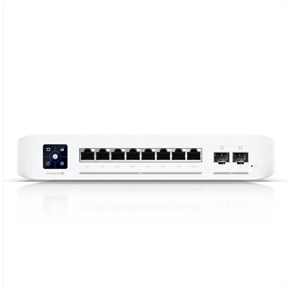 Switch Ubiquiti UniFi 8 Portas 2SFP+ USW-Enterprise-8-POE Switch Ubiquiti UniFi 8 Portas 2SFP+ USW-Enterprise-8-POE