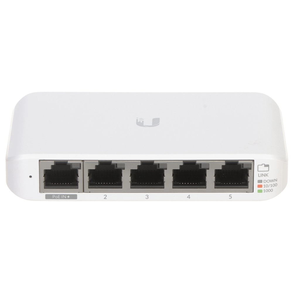 Switch Ubiquiti UniFi G2 5 Portas (4P) PoE - USW-Flex