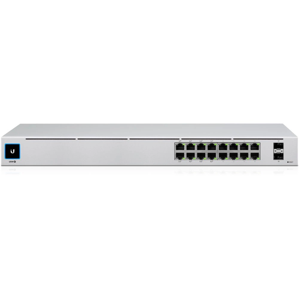 Switch Ubiquiti UniFi Gen2 16 Portas PoE + 2SFP (42W) USW-16-POE