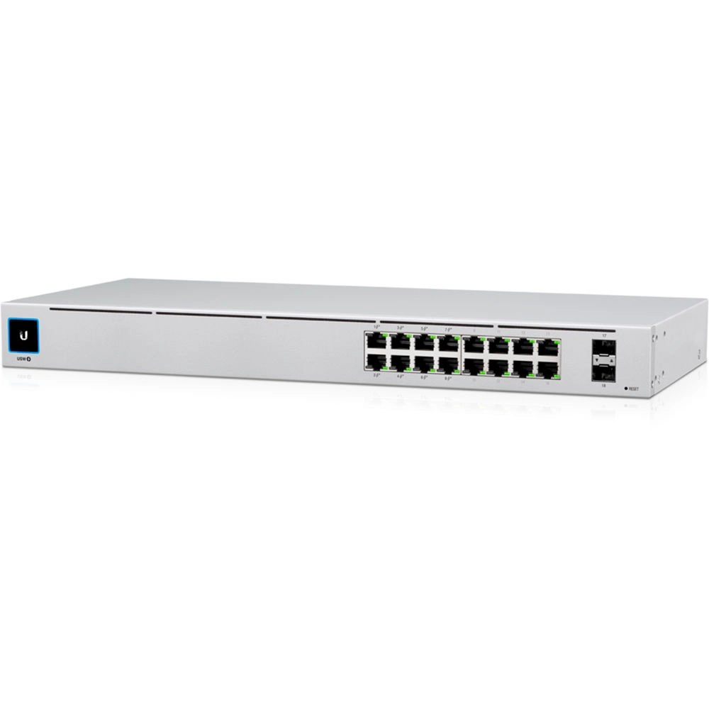 Switch Ubiquiti UniFi Gen2 16 Portas PoE + 2SFP (42W) USW-16-POE