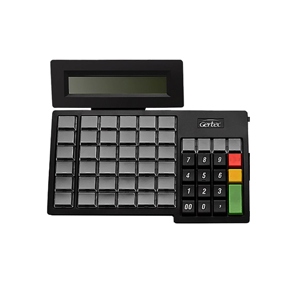 Teclado Gertec TEC 55 DIS USB 2.0 - 00409634 Teclado Gertec TEC 55 DIS USB 2.0 - 00409634