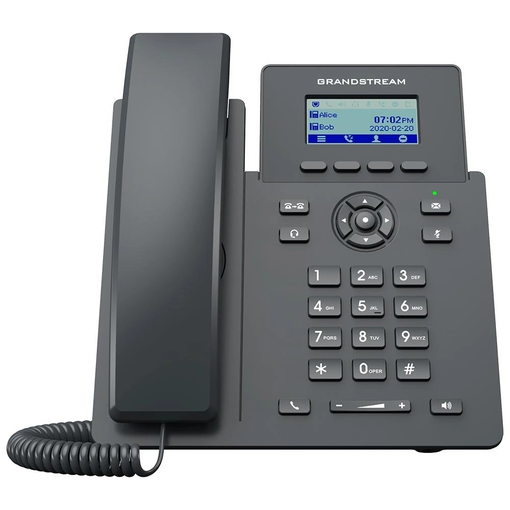 Telefone IP Grandstream GRP2601P, PoE, 2 Linhas, 2 Contas SIP, sem Fonte de Alimentação - GRP2601P