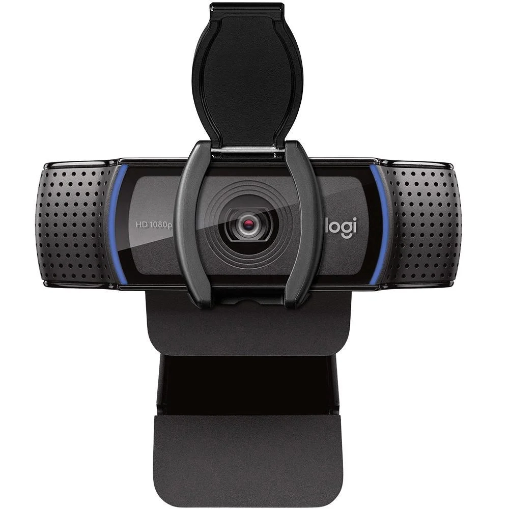Webcam Logitech C920s Full HD 1080p Preta - 960-001257