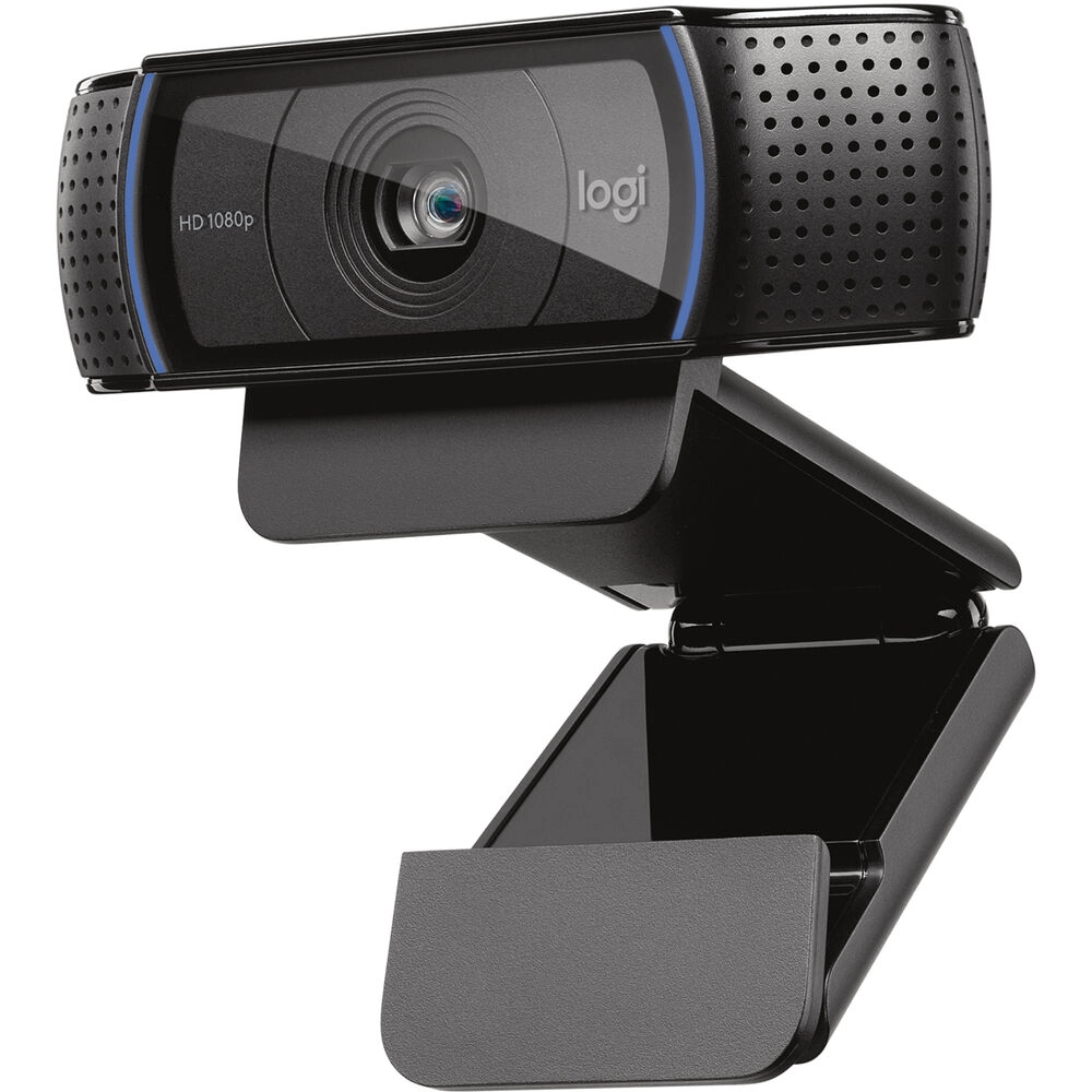 Webcam Logitech C920s Full HD 1080p Preta - 960-001257