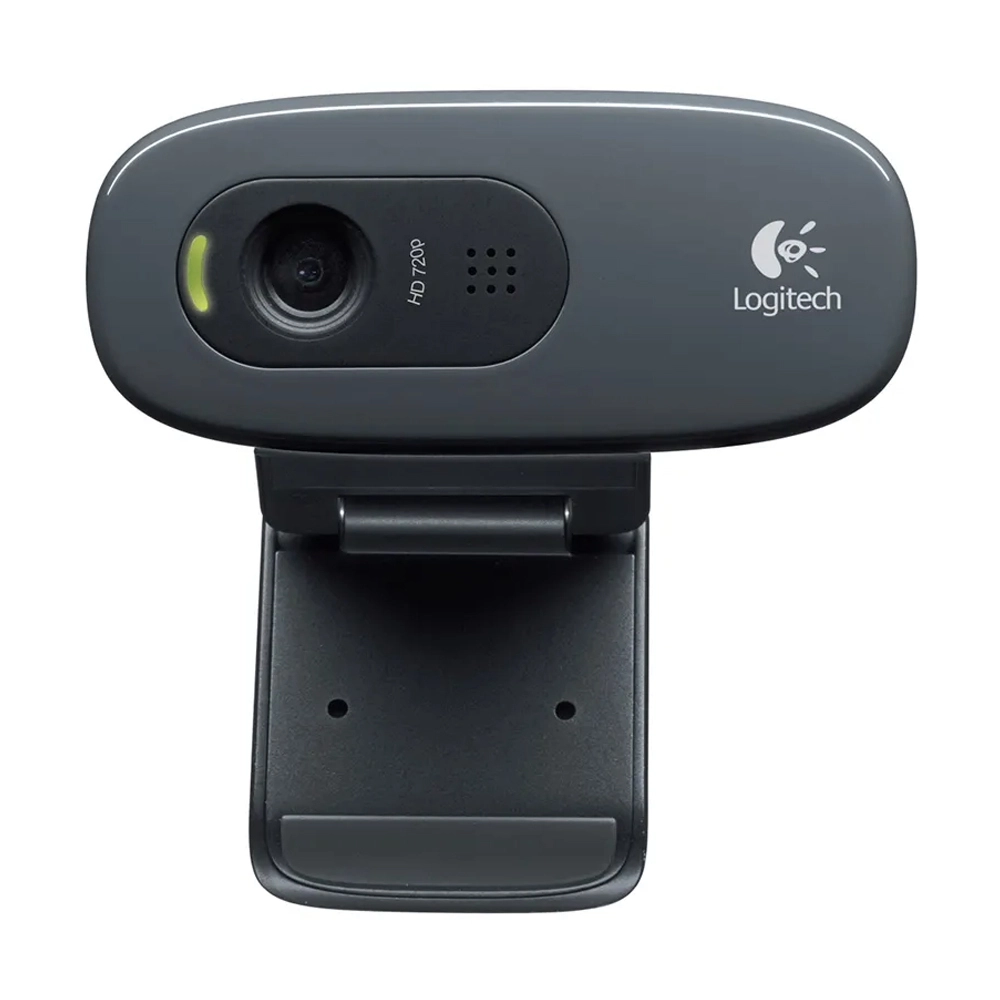 Webcam Logitech HD 720P C270 Preta - 960-000694 Webcam Logitech HD 720P C270 Preta - 960-000694