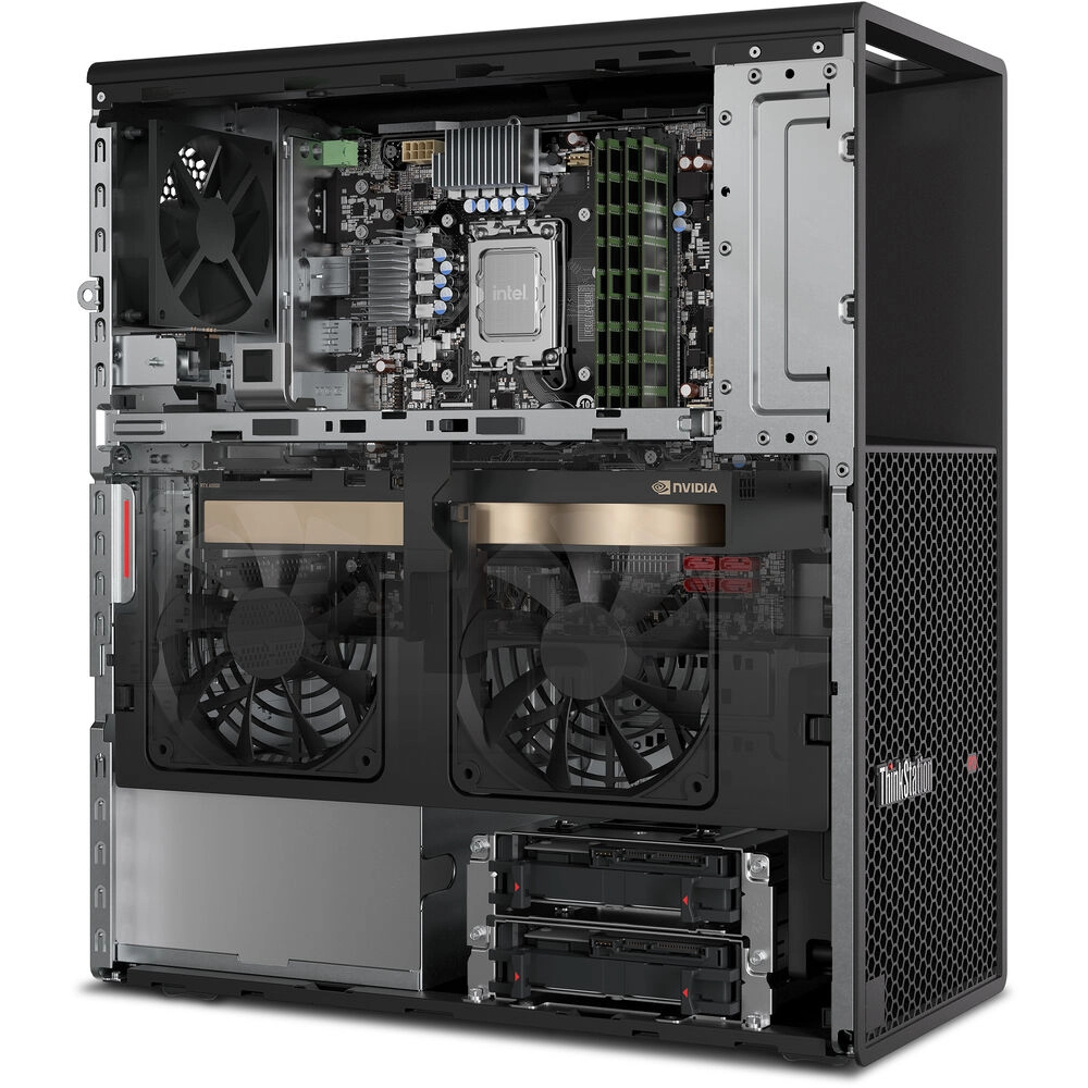 Workstation Lenovo ThinkStation P3 G1, Core i7-14700, 32GB, 1TB SSD, NVIDIA RTX 2000 Ada 16GB, Windows 11 Pro - 30GU002UBO Workstation Lenovo ThinkStation P3 G1, Core i7-14700, 32GB, 1TB SSD, NVIDIA RTX 2000 Ada 16GB, Windows 11 Pro - 30GU002UBO