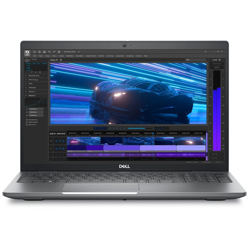 Workstation Móvel Dell Precision, Intel Core 3591 Ultra 7, 16GB, Placa Gráfica Nvidia RTX 1000 ADA 6GB, 512GB, WinPro, 15,6" - 210-BMTS-WKS33